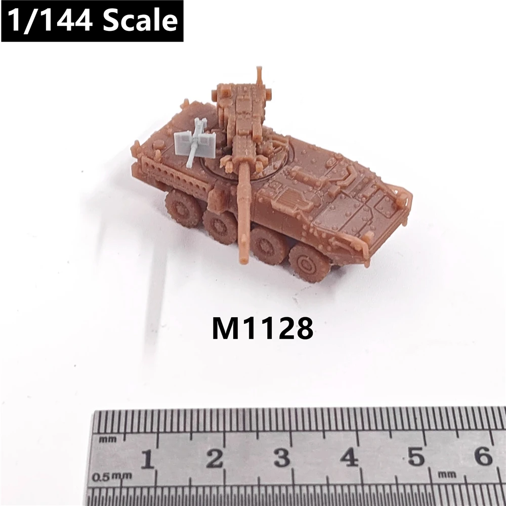 

Миниатюрная модель танка US Army Stryker M1128, 3D-печать, масштаб 1/144, из смолы, под покраску