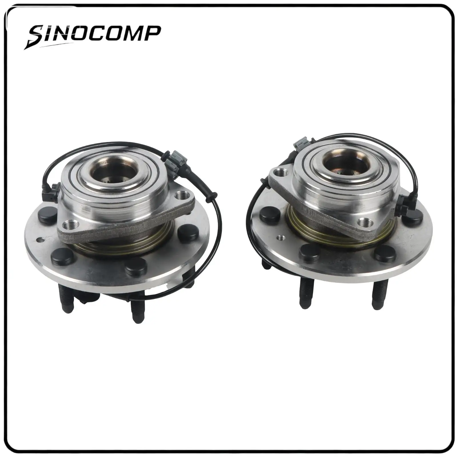 

2pcs Wheel Hub Bearing Kit FOR Chevrolet Tahoe Silverado 2015-2019 515160 Front 5 Bolt