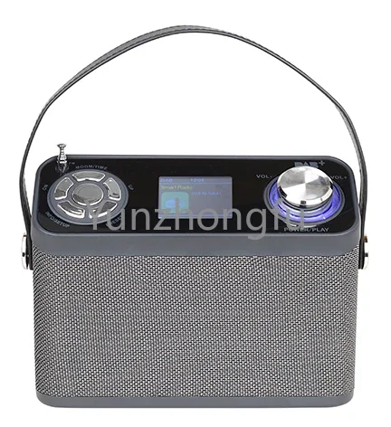 High Quality Customized Dab+digital 2.4inch TFT LCD Colorful Display Home Radio Kitchen Radio