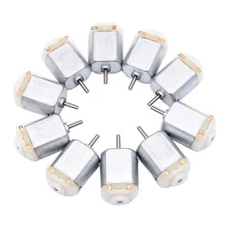 10Pcs 130 Micro DC Motor 3V-6V 8000RPM Miniature Electric motor four-wheel motor small DIY Toys Hobbies Smart Car