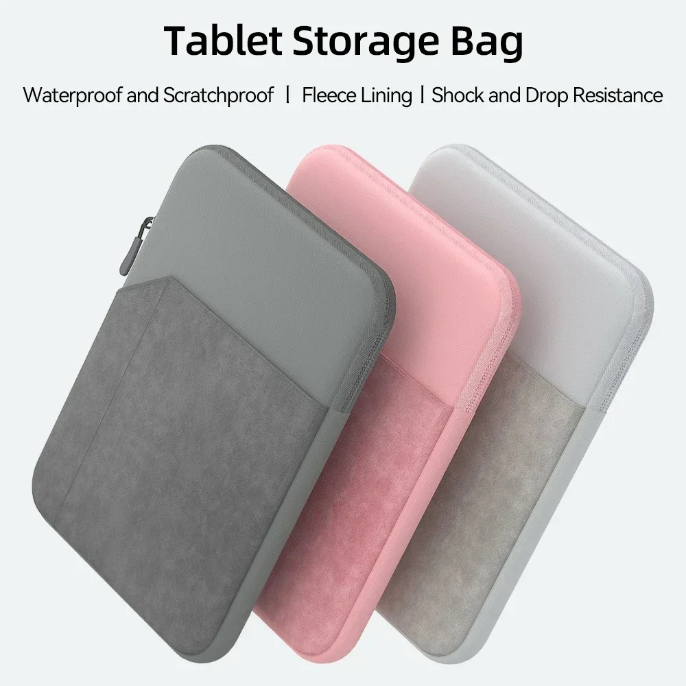 ل 2025 حقيبة كمبيوتر لوحي جديدة iPad A16 11th/10th الجيل Air11 M2 M3 2024 Pro 11 M4 اللوحي المحمولة للصدمات حماية Funda