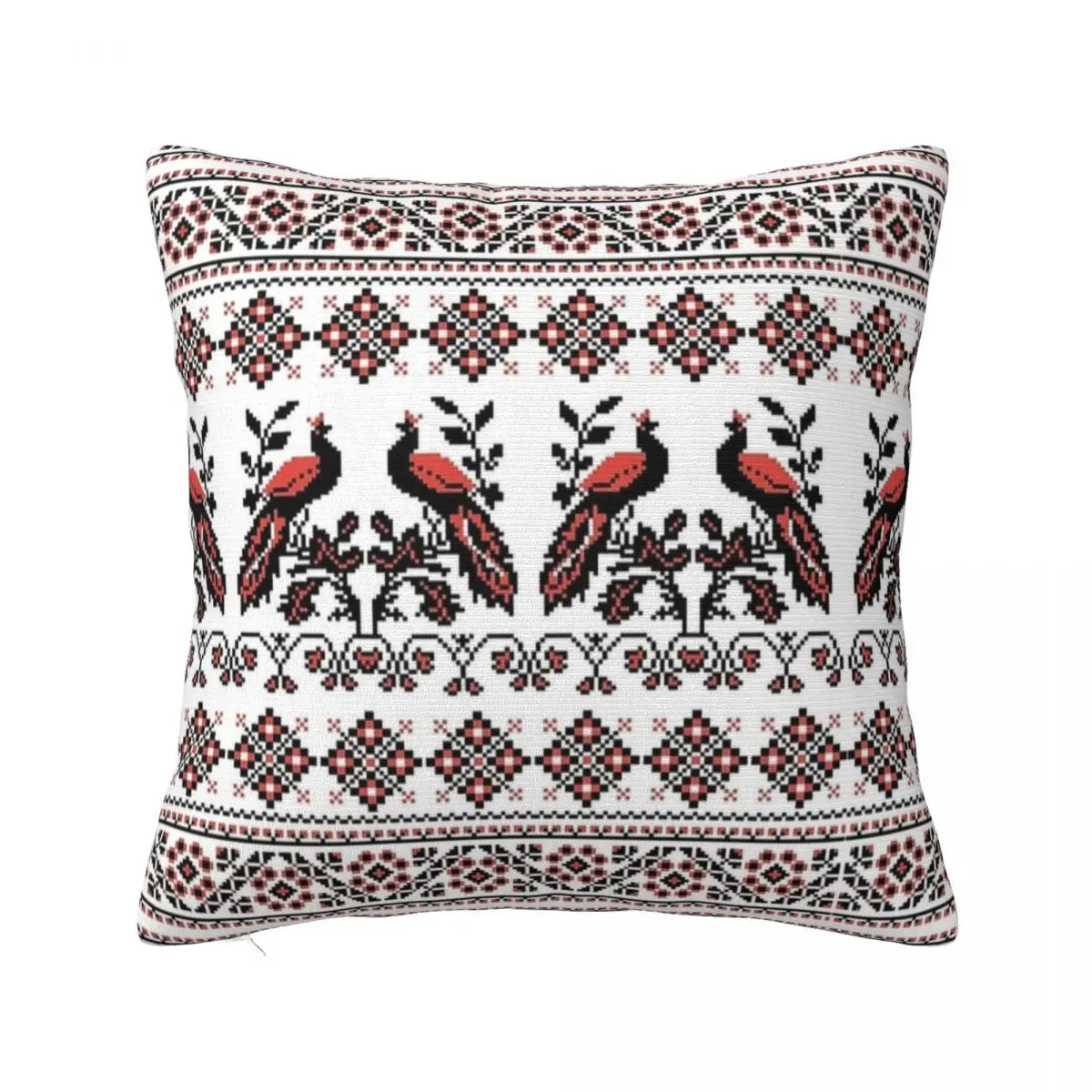 Ukraine Vyshyvanka Plaid Pillowcase Printed Fabric Cushion Cover Gift Bohemian Throw Pillow Case Cover Home Dropshipping 40*40cm