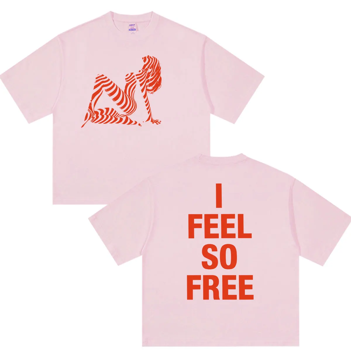 Madonna I Feel So Free Album 2026 Graphic T Shirts Men Women Pop Fashion Oversized Cotton T-shirt Retro Harajuku Clothing Tshirt