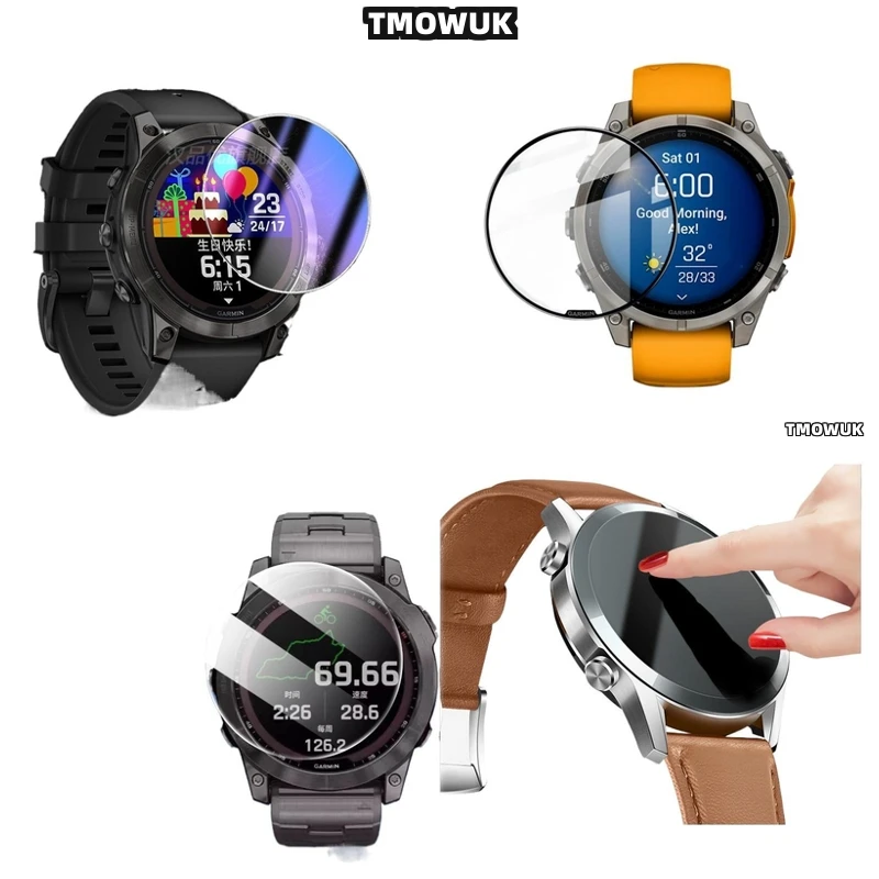 

Invisible Edge Tempered Glass For Garmin Fenix 7 7S 7X Pro & Forerunner 245
