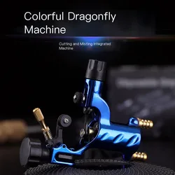 Tattoo Gun 1pc Electric Rotary Tattoo Machine Gun Pen For Body Art Shader Liner Aluminum Tattoo Dragonfly Motor Tattoo Supply
