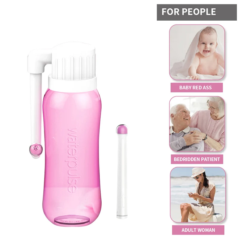 Portable Bidet Spray Handheld Travel Bidet for Pregnant Women Baby Ass Cleansing Water Washer Bottle Baby Mom Washing Bottle