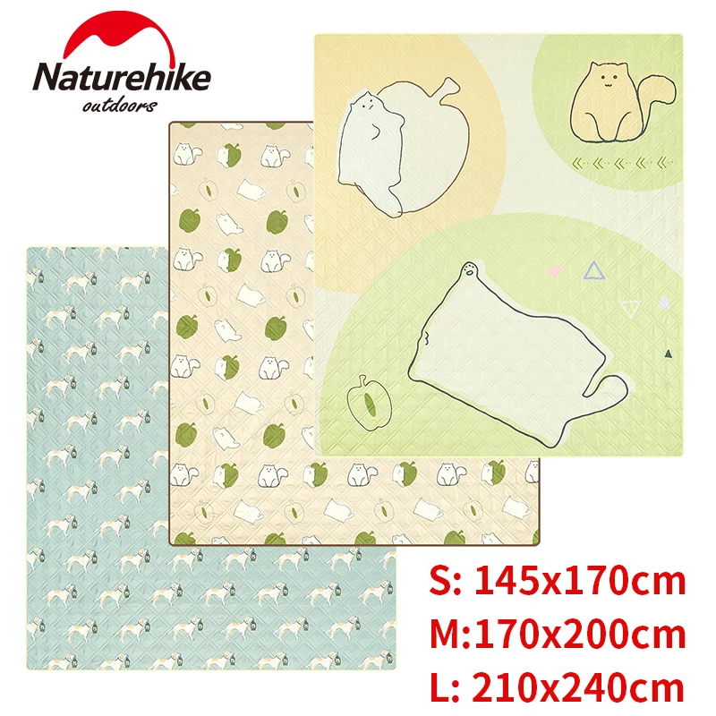 Naturehike Ultrasonic Picnic Mat Camping Outdoor Beach Trip Thickened Waterproof Wear-resistant Groundsheet Moistureproof Pad