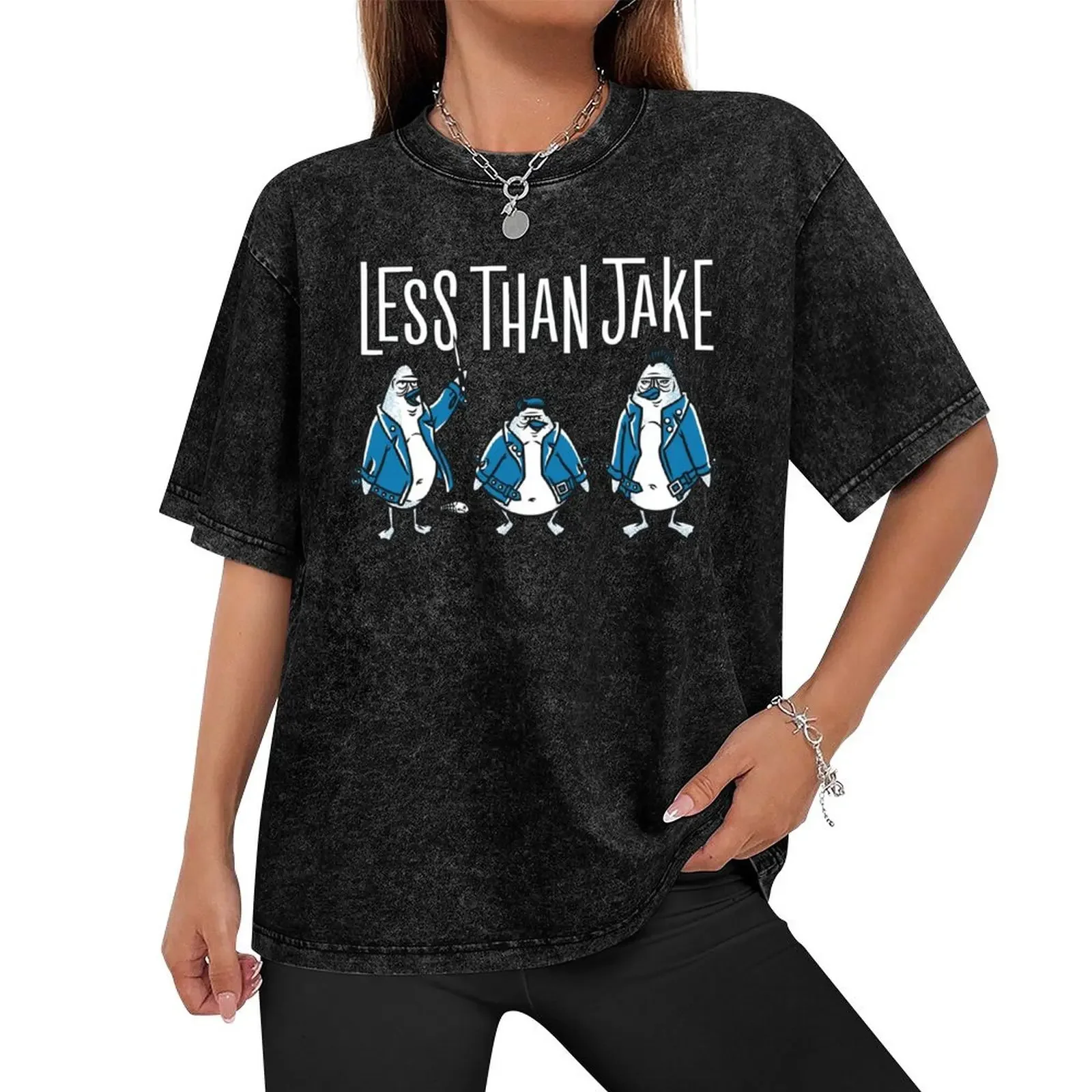 Less Than 3 Pinguin Ska Punk Jake Less Than 3 Pinguin Ska Punk Jake T-Shirt anime tshirt graphic shirts t shirt men