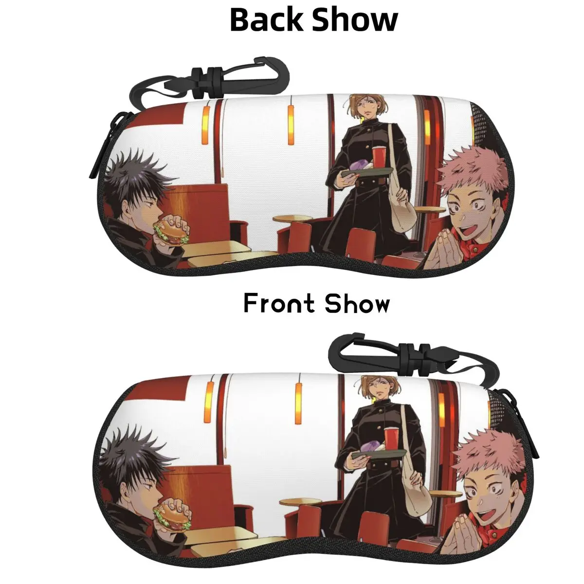 

Megumi Besto Friendo Jujutsu Kaisen Sukuna аниме чехол для очков защитная коробка для солнцезащитных очков для женщин и мужчин мягкая сумка для очков