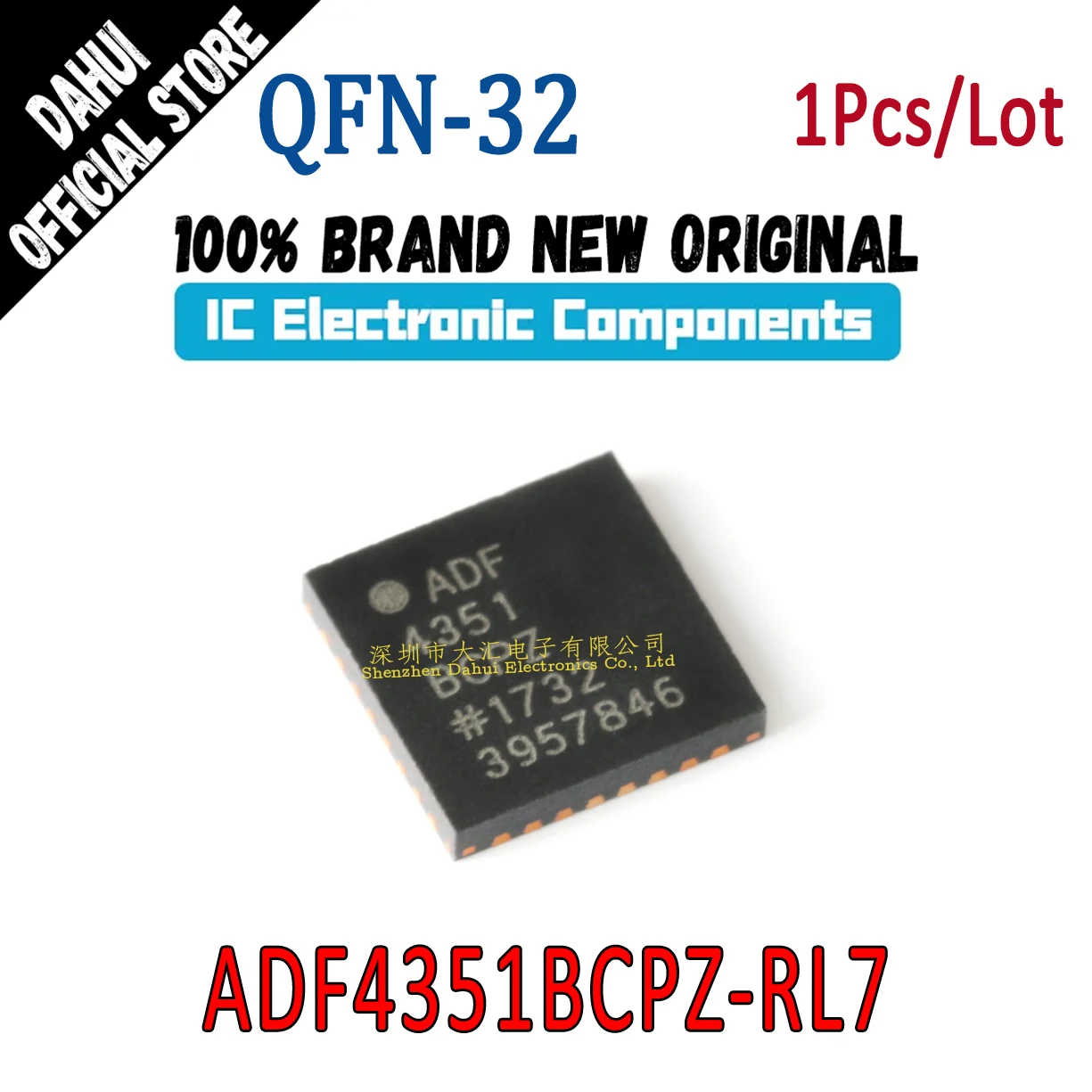 

ADF4351BCPZ-RL7 ADF 4351 BCPZ ADF4351 VFQFN-32 chip IC new original