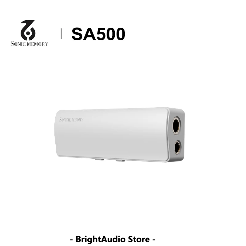 

SonicMemory SA500 Decoder Headphone amplifier Dual DAC chip AMP 32bit/384kHz DSD256 TYPE-C 3.5mm Plug