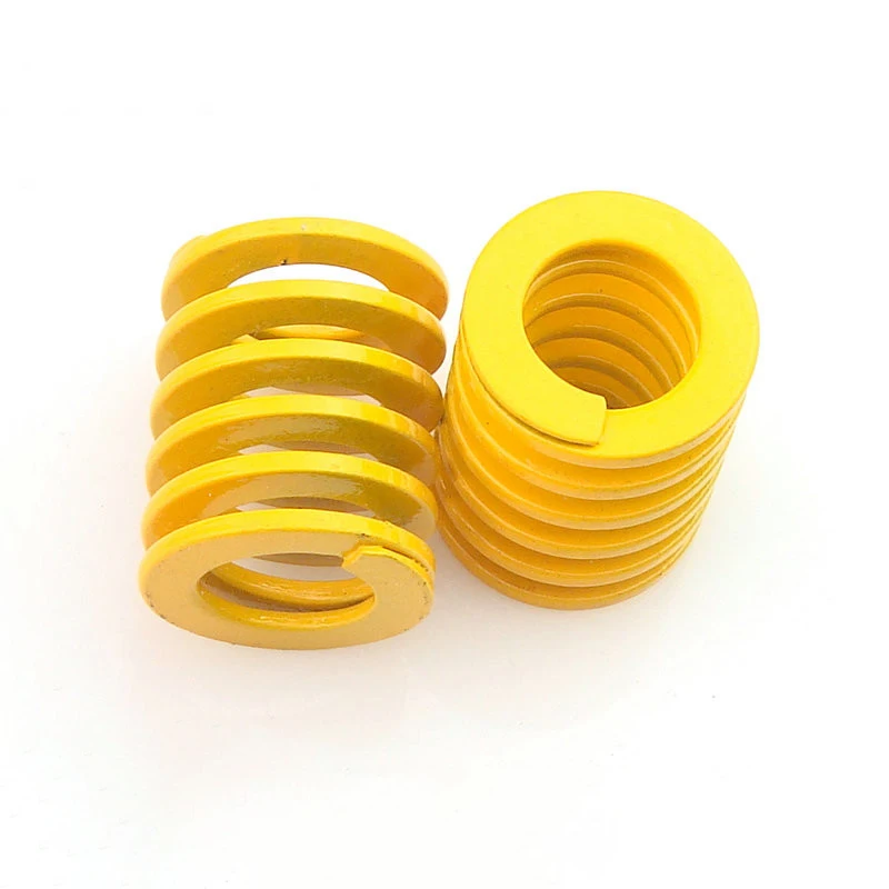 1-30Pcs Yellow Small Load Die Mold Spring Compression Springs Outer Diameter 14mm ID 7mm Length 20/25/30/35/40/45-300mm