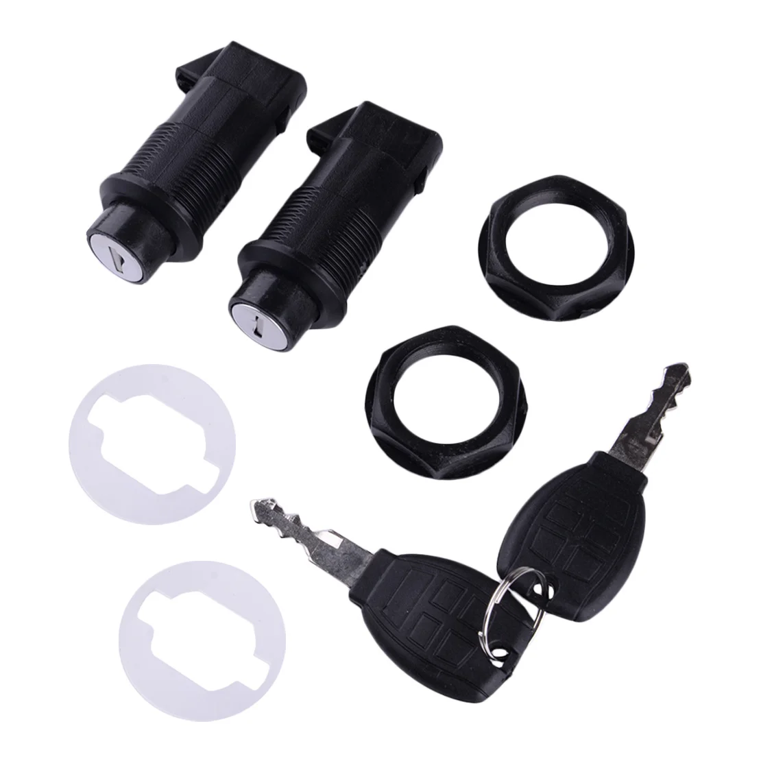 

1 Pair Lock Set With 2 Keys Fit for RS Motorcycle Hard Saddlebag Universal