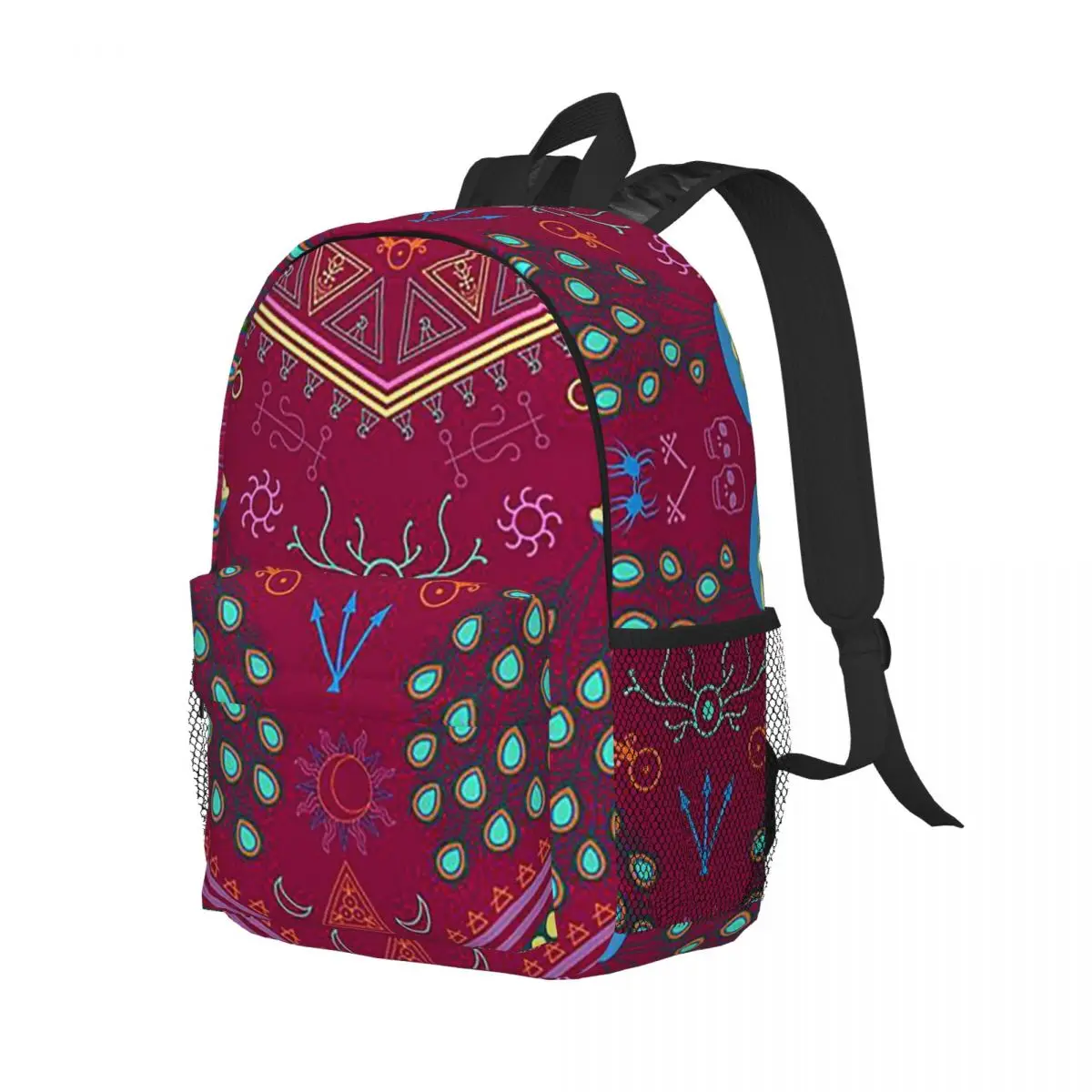 Mollymauk Tealeaf inspirierter bedruckter Rucksack für Studenten, Jungen, Mädchen, Büchertasche, Herren, Damen, Schultasche, Computer-Umhängetaschen