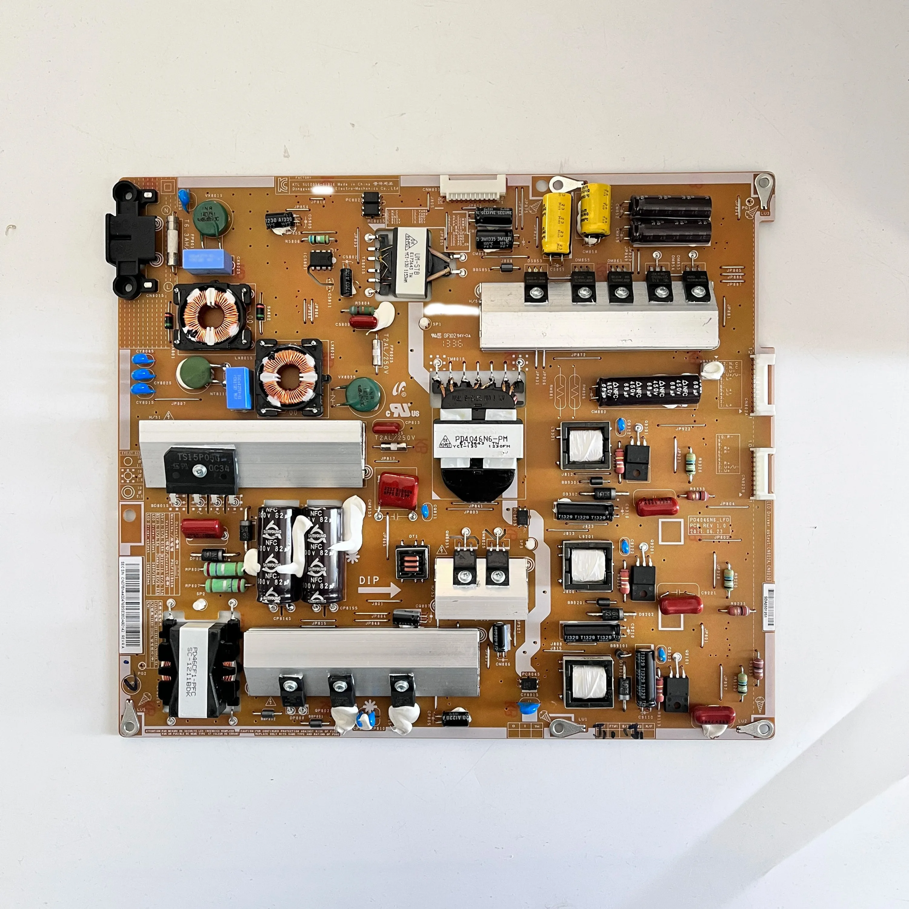 BN44-00476B original PD4046N6 _ Lineau de carte d'alimentation de TV convient aux modèles de TV d'affichage à cristaux liquides LH40DEAPLBC/ZA LH40DEAPLBC/partie de TV de XF