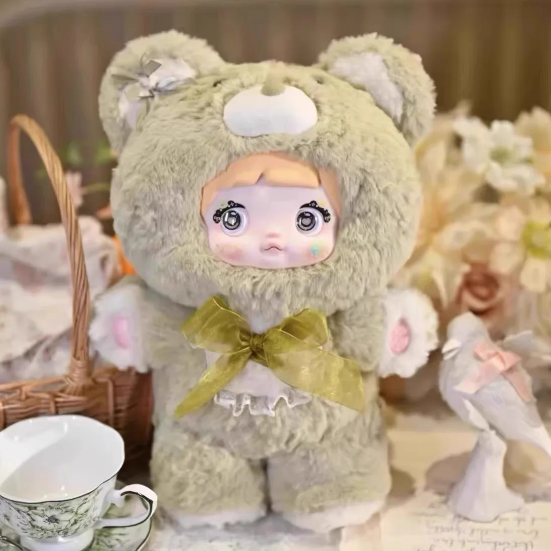 Nommiおやすみベア400%ノミちゃんノミーちゃんシークレットくま晩安小熊 Nommi 400% グッドナイトベア ぬいぐるみ ブラインドボックス