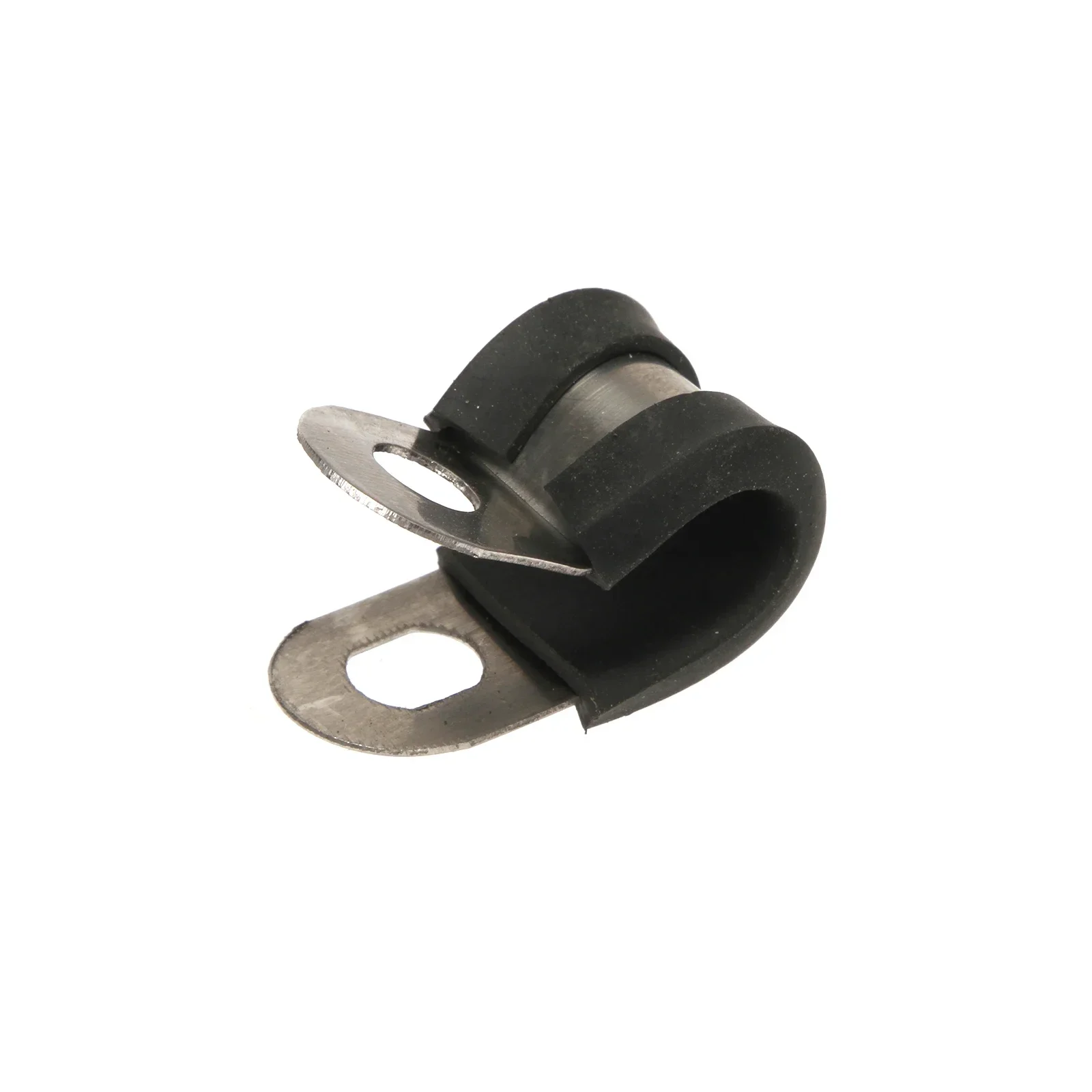 10 Stück/20 Stück mit Gummi ausgekleidete P-Clips, Kabelmontage, Schlauch, Rohrschelle, Befestigungsrohre, Edelstahl-Hardware-Befestigungselemente, 6–24 mm – Detail 10