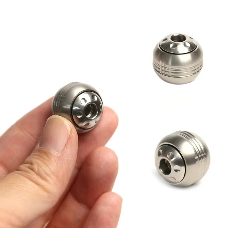 متعدد الألوان الفولاذ المقاوم للصدأ سكين قطرة قلادة تململ سبينر الكبار تململ لعبة Paracord حبل الضغط اللعب Edc ملحق