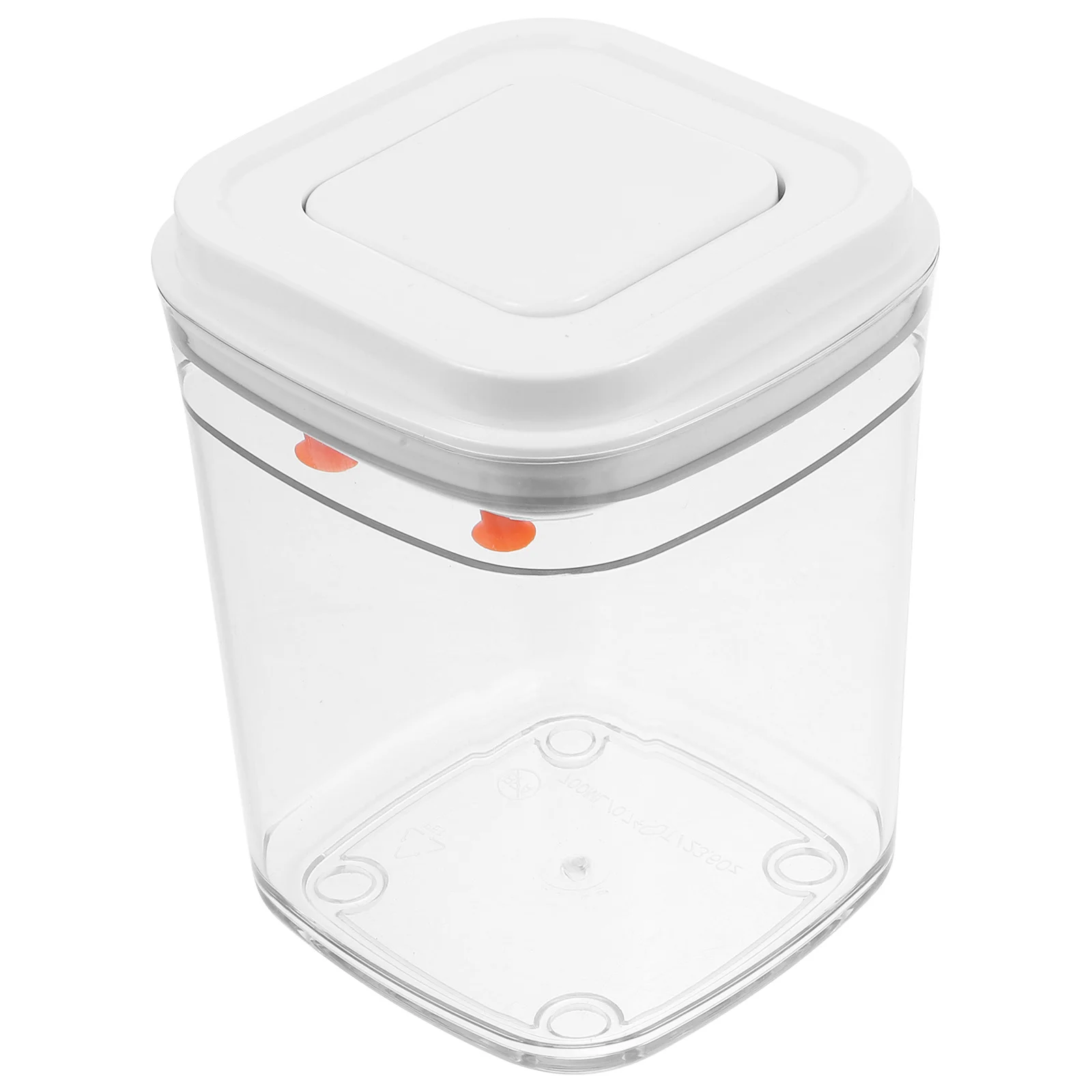 

1pc Transparent Storage Canister 3.5L Airtight Food Container For Coffee Beans Tea Snacks Dry Goods Kitchen Organization Jar