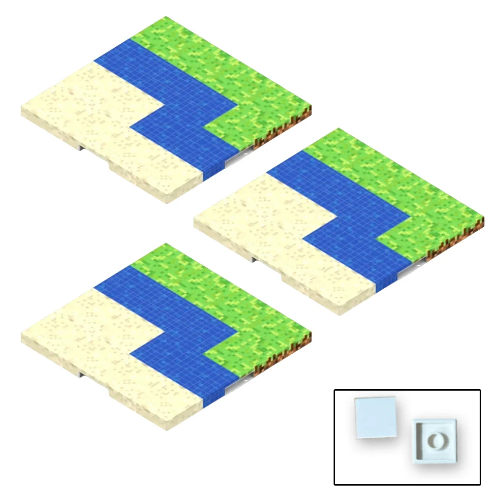 Piastra base magnetica per blocchi da costruzione, adatta per bambini: una piastra base per impilare blocchi magnetici, realizzata in durevole