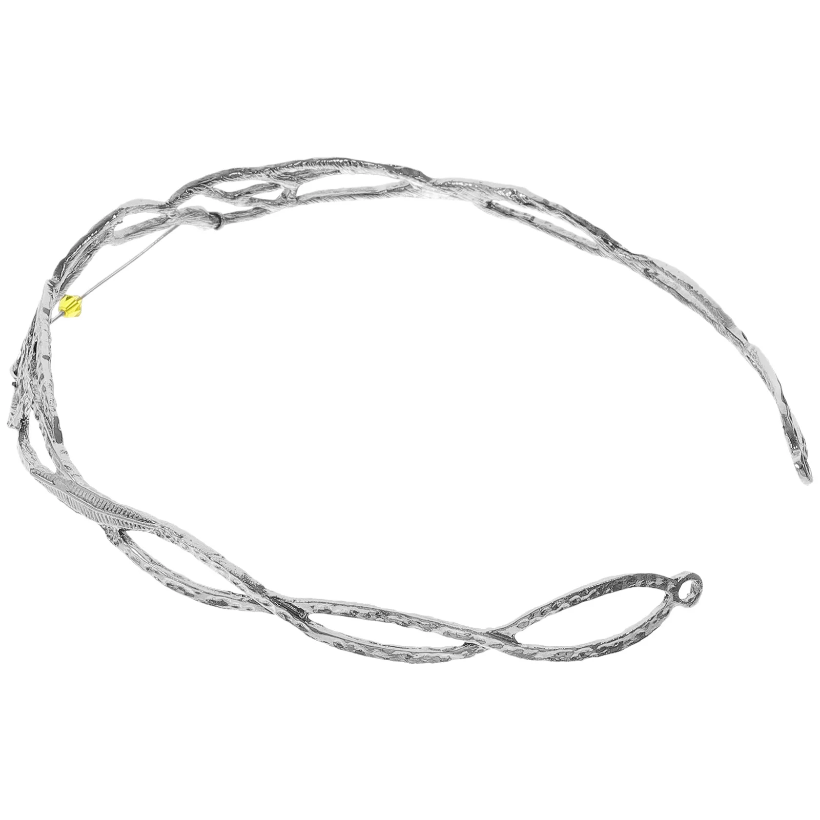 

Bride Headpiece Fairy Crown Bridal Headdress Simple Delicate Color Unique Design Prom Wedding Performance Gift