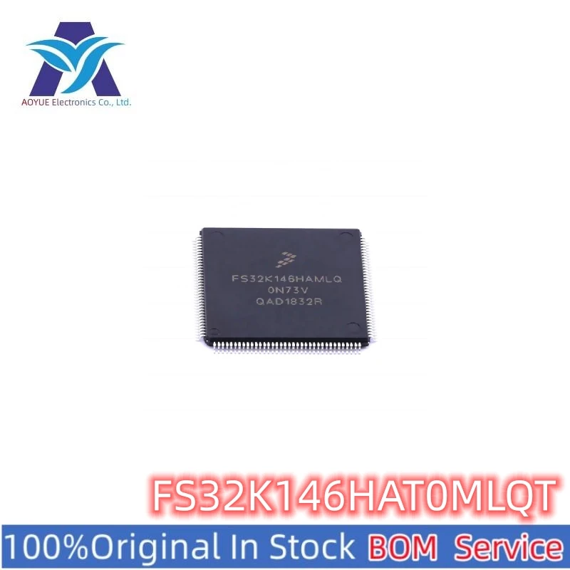 New Original Stock IC Electronic Components FS32K146HAT0MLQT Device Marking: FS32K146HAMLQ MCU 32Bit Automotive Series BOM Offer