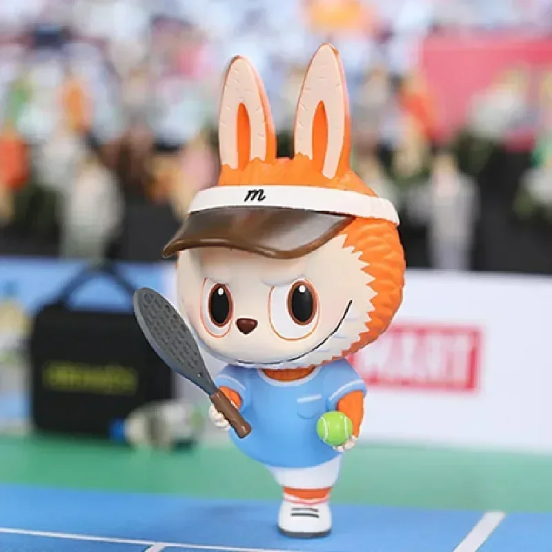 POP MART Labubu Monsters Sports Series Kawaii Anime Action Figure - Mystery Blind Box Collectible Doll for Surprise Gift