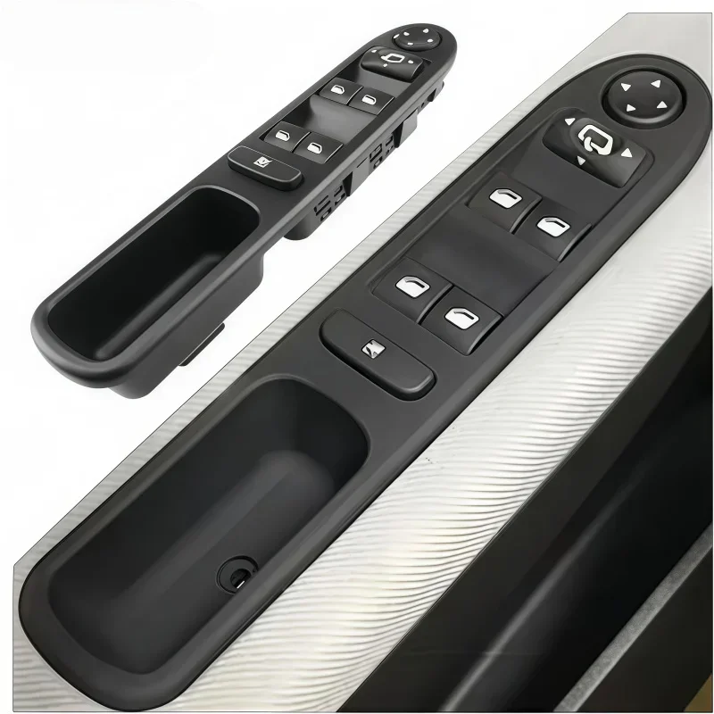 

6554-KT главный переключатель стеклоподъемника с левым рулем ZQ800632XT для Peugeot 307 307SW 307CC электрический переключатель управления