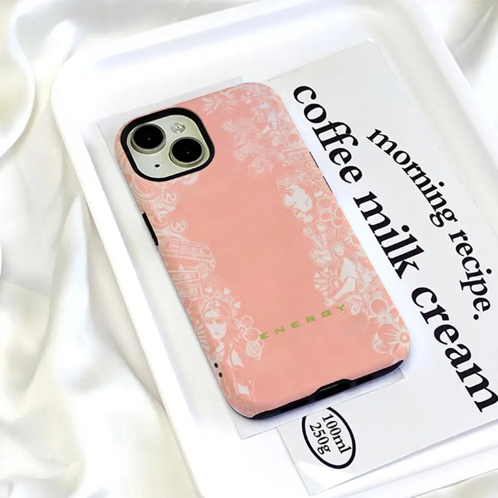 Monster cool pattern drink energy design Phone Case Film shell For iPhone 17 16e 16 15 14 13 12 Pro Max Plus XS