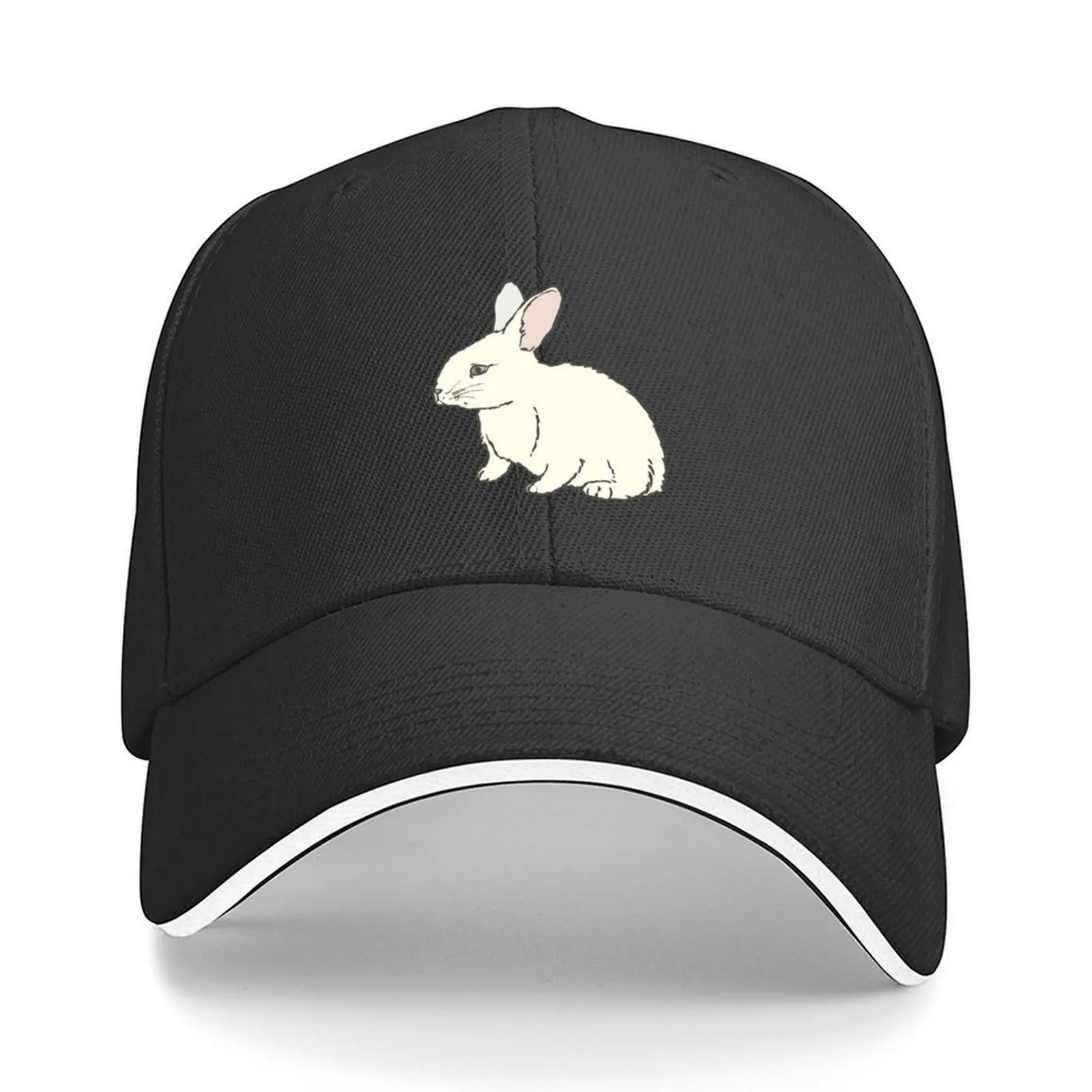 

White Rabit Baseball Cap tactical cap Icon hard hat Golf Hat Caps For Men Women's
