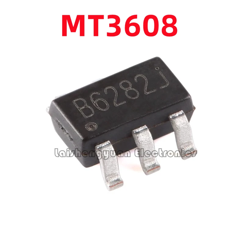 50PCS Original genuine MT3608 SOT-23-6 high-efficiency 1.2MHz 2A boost converter with a brand new chip