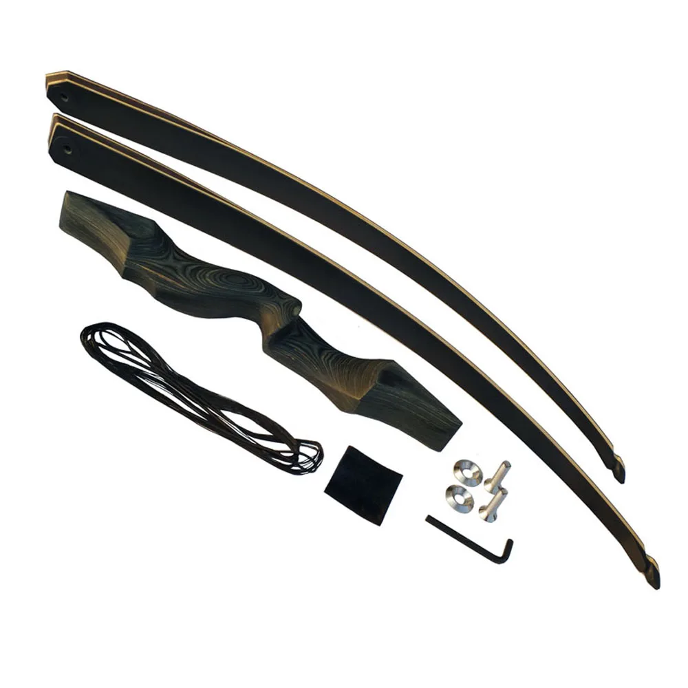 30-60lbs 60 Inch Archery Recurve Bow  Black Left Right Hand for Archery Hunting Shooting Sport