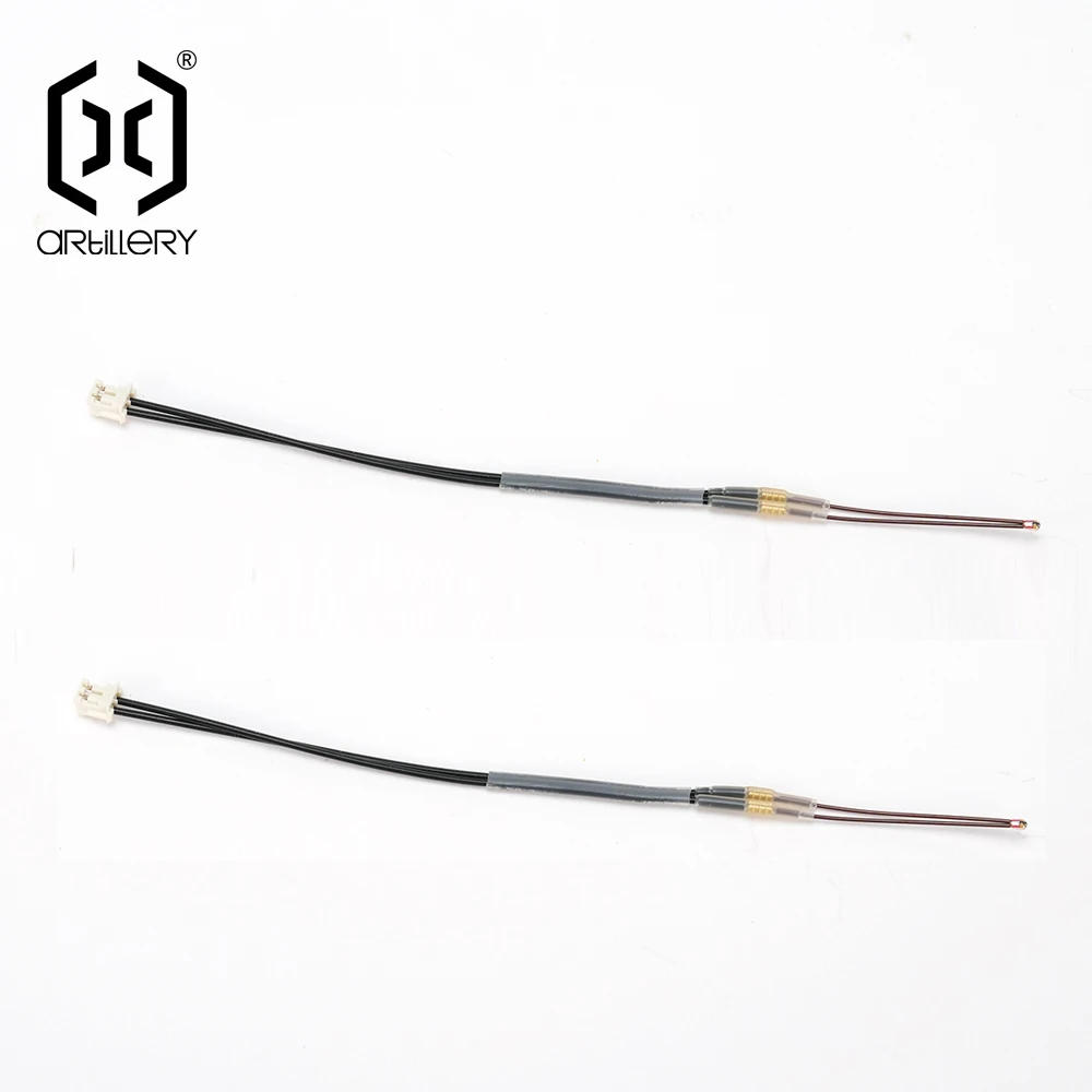 3d Printer X3 Pro/Plus HNS درجہ حرارت مزاحمتی سینسر ZM-2575 حقیقی حصے اور لوازمات 2pcs/pack