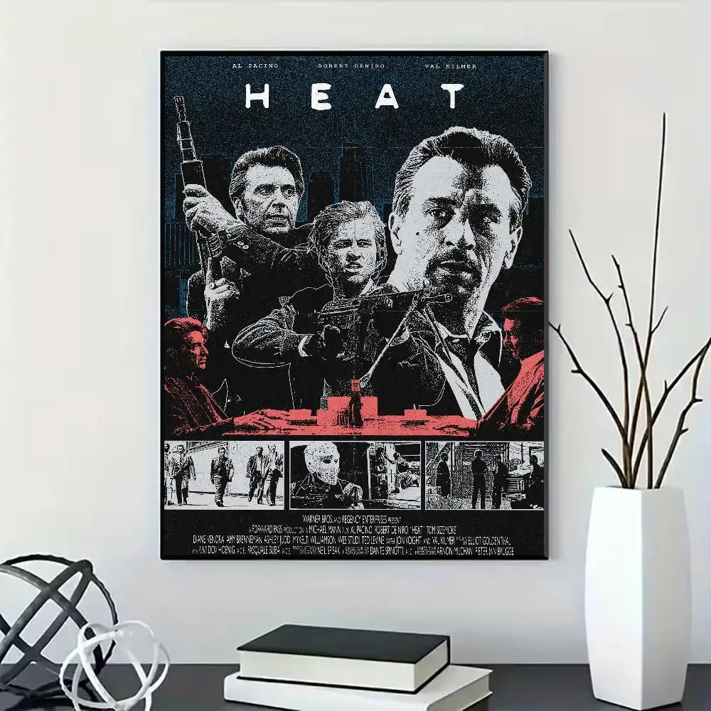H-Heat Moive Poster for Living Room, Bedroom, Office, or Bar, Frameless, Indoor Use, Bedroom Wall Art.