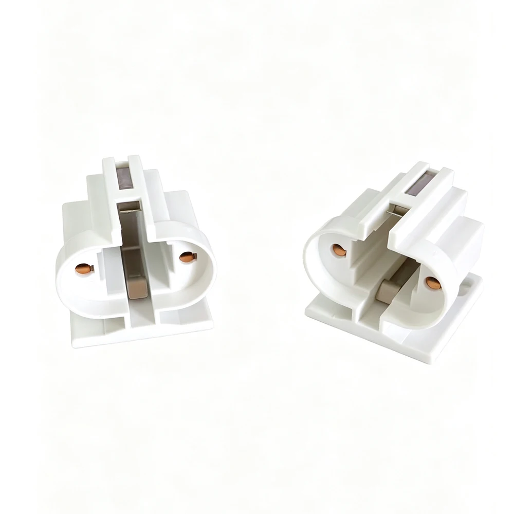 10PCS  G23 Lamp Socket Plug-in Base Two-pin 2P Plug-in Tube Lamp Tube Socket Yuba Lamp Tube Plug