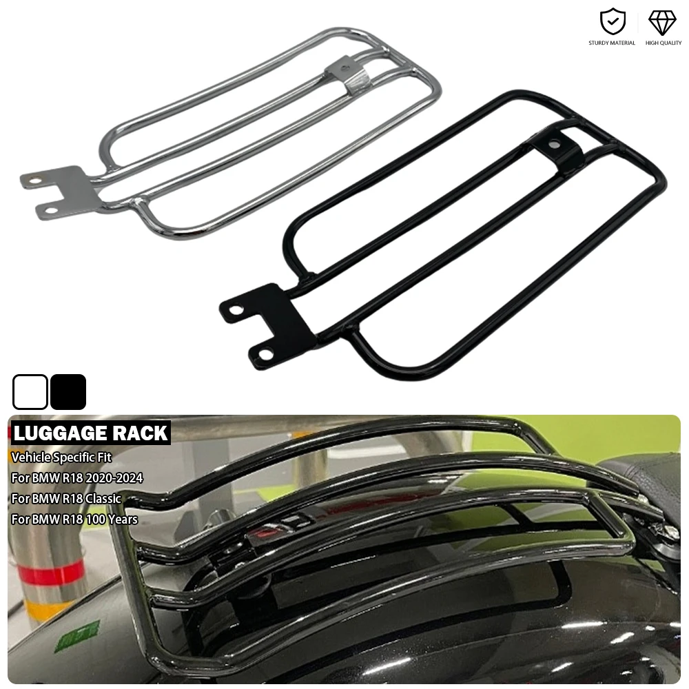 R18 Classic R 18 100 Years 2020-2024 Motorcycle Rear Luggage Rack Solo Seat Cargo Carrier Bracket Accessories Parts