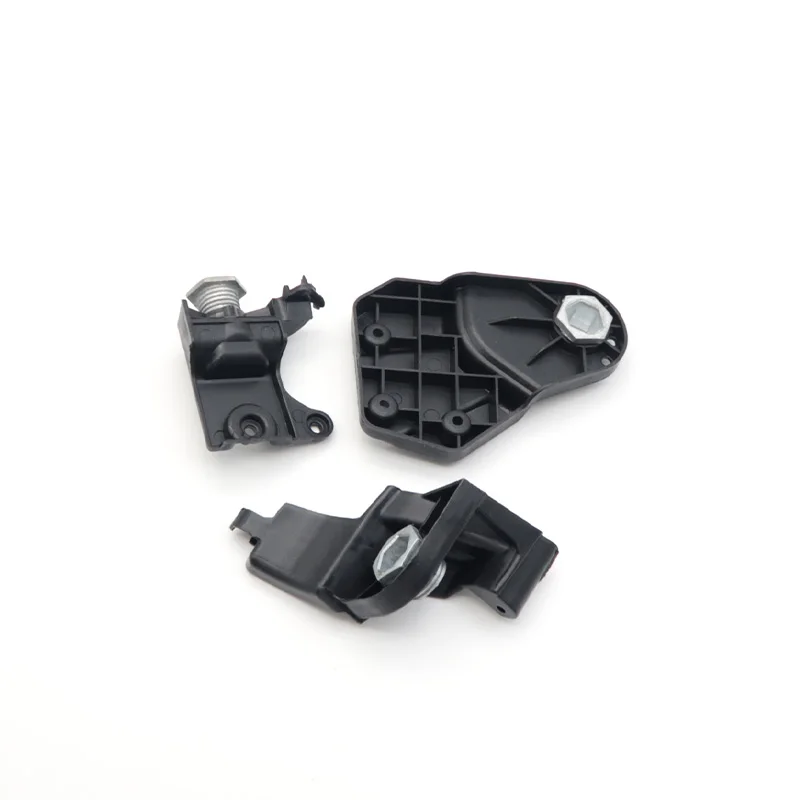 Kit de reparación de faros de coche con tornillos, garras de plástico, esquinas fijas negras, para mercedes-benz Clase E W213 E200 E300 2016-2018