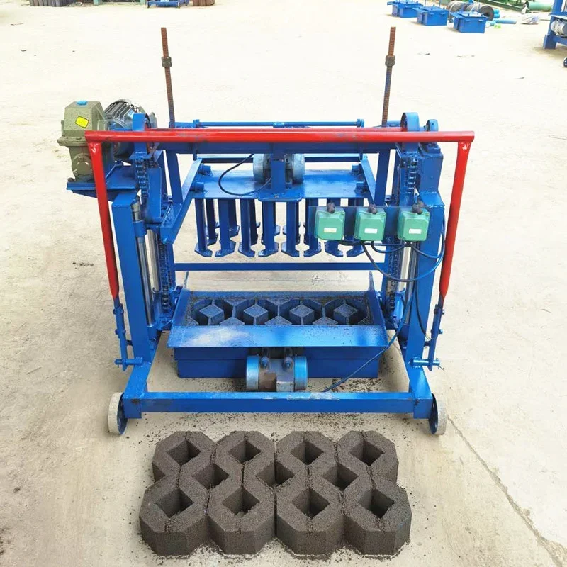 Hot Selling Small-sized Manual Block Machine, Concrete Hollow Solid Paving Machine Brick Machine, Chinese Made Brick Machine