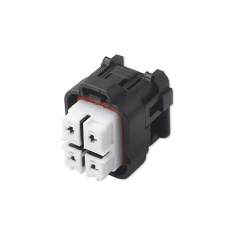 2/5/10/20/50/100sets auto 4pin electric housing plug waterproof wiring harness sensor  connector 6195-0315 