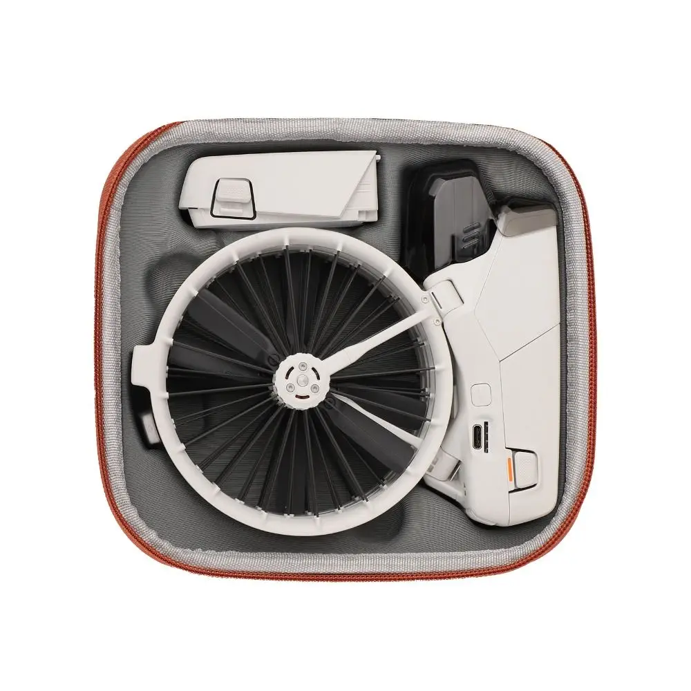 ポータブル PU EVA ドローンキャリングケース耐衝撃防水ボディ収納袋防塵ハンドバッグ DJI フリップドローンアクセサリー