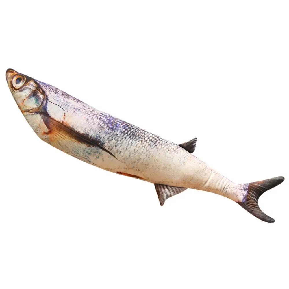 Perch Simulation Fish Plush Pillow Stuffed PP Cotton Cartoon Fish Plush Toy Lovely Grouper Fish Anime Pillow Dolls