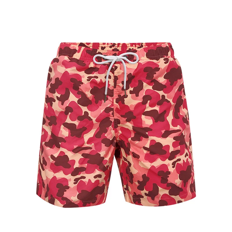 Pantalones cortos de playa con estampado Floral para hombre, bañadores de surf con estampado 3D, a la moda, para gimnasio