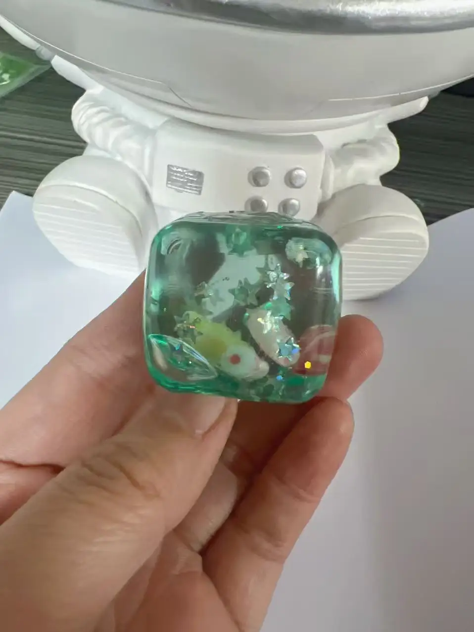 Ocean Style Eingebettetes Muschel-Squishy-Spielzeug, langsam aufsteigend, sensorisches Spielzeug, Mochi, Stressabbau, Kawaii, niedliches Büro-Fidget-Spielzeug für Erwachsene