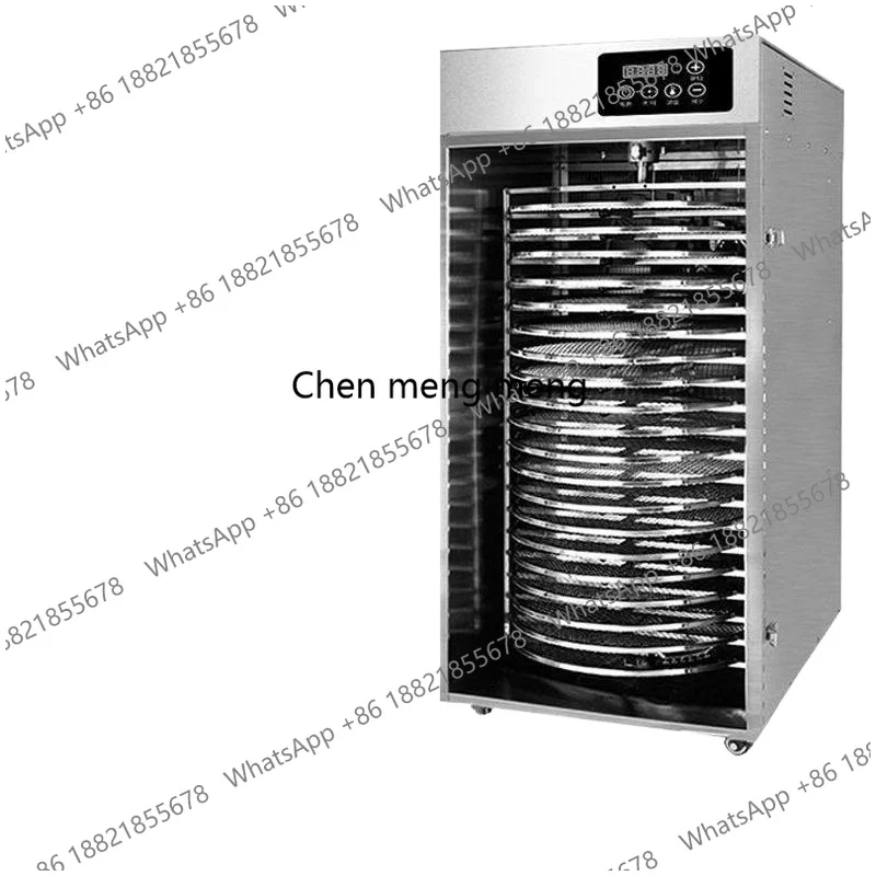 Rotating Food Dryer for Lychee, Longan, Mango, Mushrooms, Tea, Medicinal Herbs, Fruits, Fish, Shrimp, and Dried Fruits