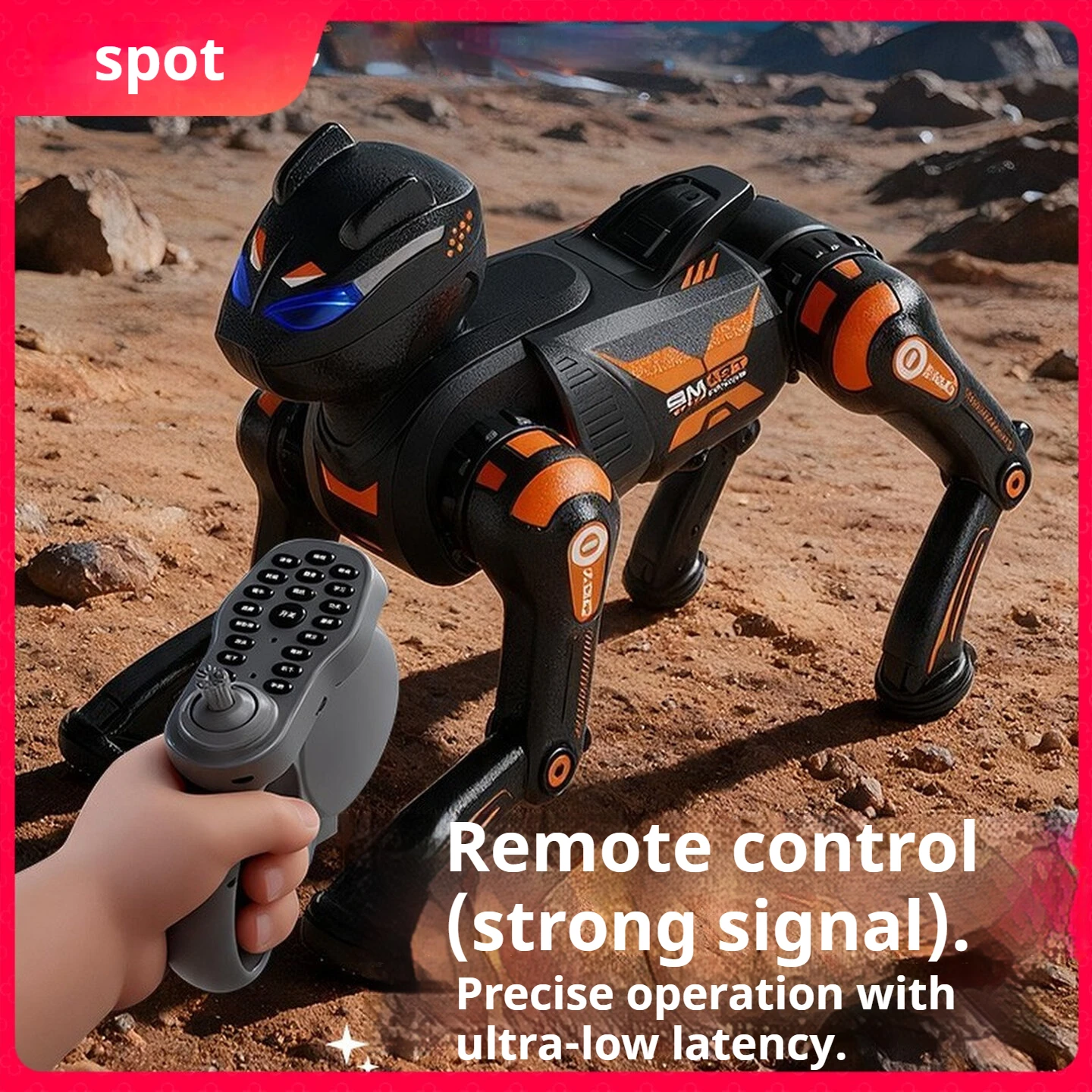 Smart Remote Control Robot Dog Ai Programmable Interactive Stunt Robot Toy Birthday Gift For Adults Intelligent Interactive Toys