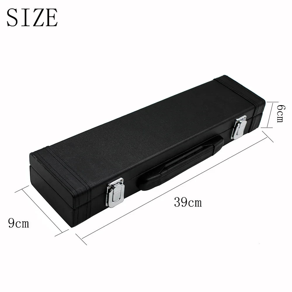 16-hole Flute Box Case Waterproof Buckle Portable Flute Dustproof Storage Case Bag Box Woodwind Instrument Accessories