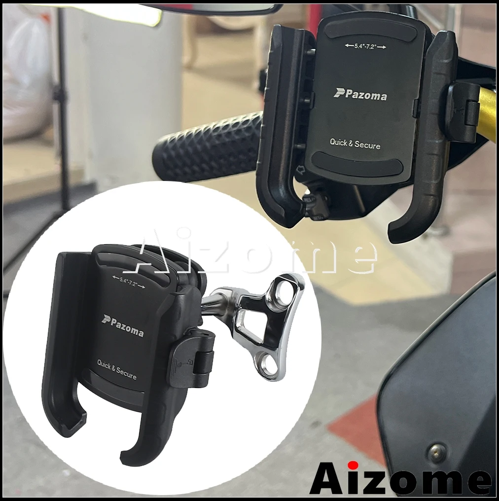 

Motorcycle Handlebars Device Mobile Phone Holder Shock Absorber Anti-Shake Shockproof Mount For Harley VRSC XR Sportster XL1200