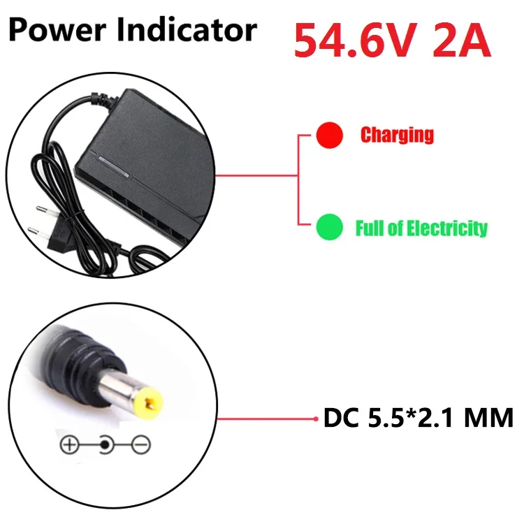 36 V/48 V/60 V/72 V 5A/2A Oplader Li-ion Batterij Elektrische Fiets Oplader 42 V/54.6 V/67.2 V/84 V 5A/2A Elektrische Scooter E-Bike Oplader