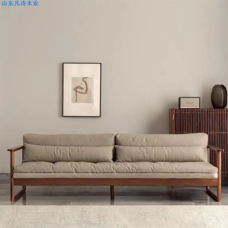 

Customizable Nordic Simple Living Room Japanese Fabric Sofa