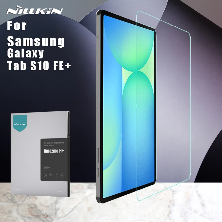 

Nillkin для Samsung Galaxy Tab S10 FE Plus закаленное стекло 9H 2.5D ультратонкое стекло HD защитная пленка для экрана